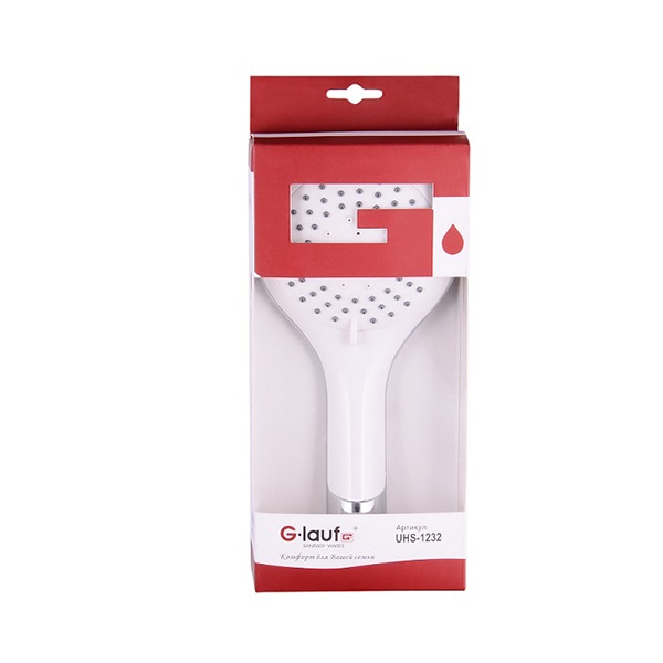 UHS-1232 Лейка для душа 5-ти позиционная Блистер G-lauf UHS-1232