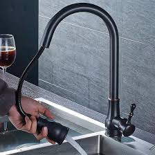 Змішувачі для кухні з висувним виливом