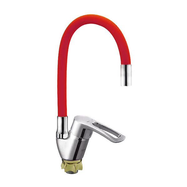 Смеситель для мойки ZERIX YUB 181 REFLECTOR RED ZX0435