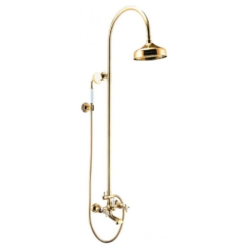 CUTHNA Zlato душевая система, IMPRESE T-10280 zlato T-10280 zlato