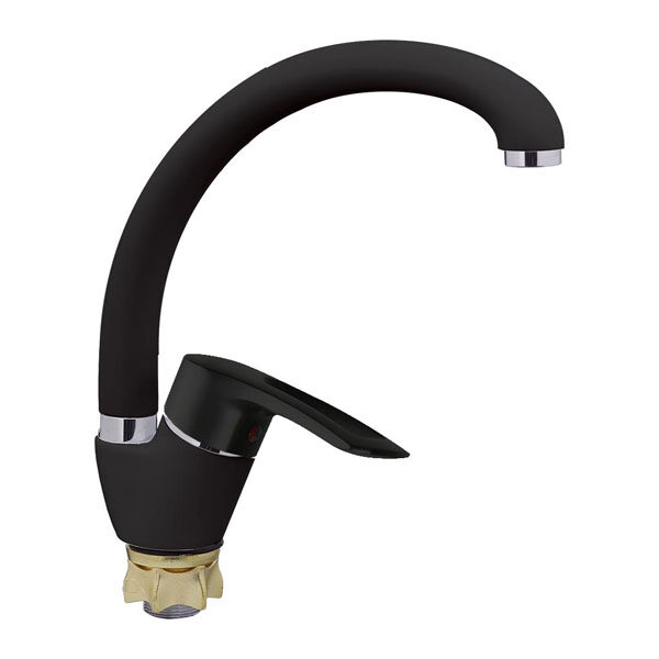 Смеситель для кухни ZERIX YUB 181 BLACK ZX2793