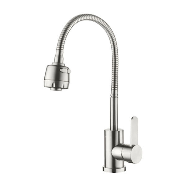 Смеситель для кухни с гибким изливом ZERIX LR74304 LL1207