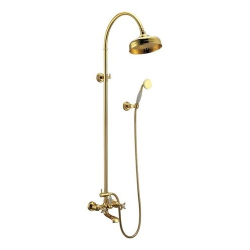 Душевая система IMPRESE CUTHNA T-10280 zlato-n