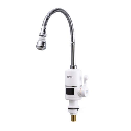 Кран с подогревом воды на мойку ZERIX ELW06-EF ZX2778