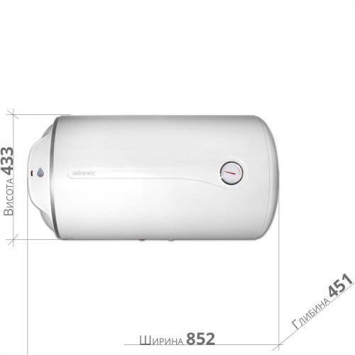 Водонагреватель бытовой электрический Atlantic Horizontal HM 080 D400-1-M (1500W) 6 Водонагреватель бытовой электрический Atlantic Horizontal HM 080 D400-1-M (1500W)
