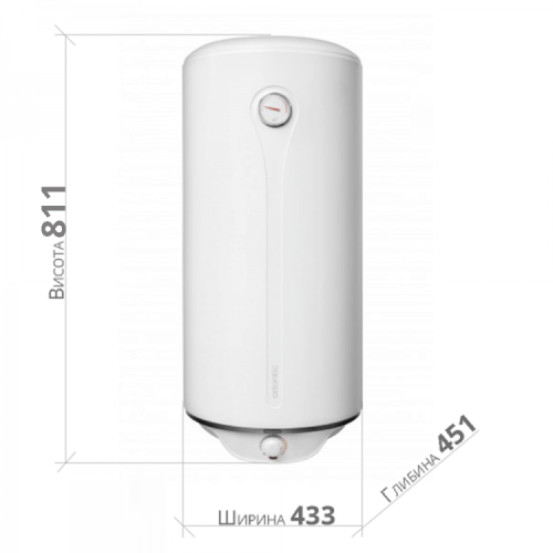 Водонагреватель бытовой электрический Atlantic Steatite Elite VM 080 D400-2-BC (1500W) 851188 2 Водонагреватель бытовой электрический Atlantic Steatite Elite VM 080 D400-2-BC (1500W) 851188