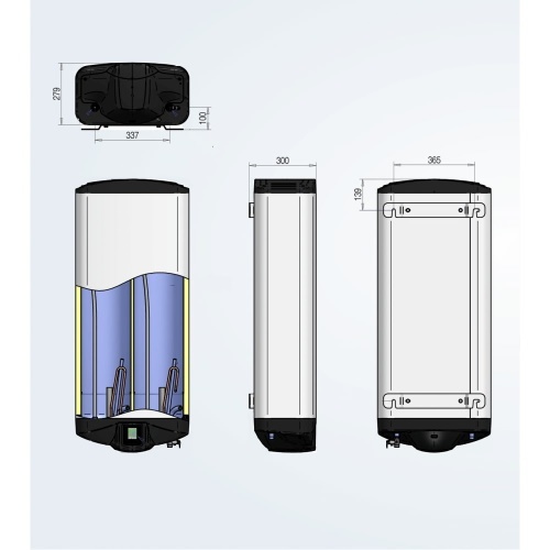 Водонагреватель Eldom Galant W DV060D 2 Водонагреватель Eldom Galant W DV060D